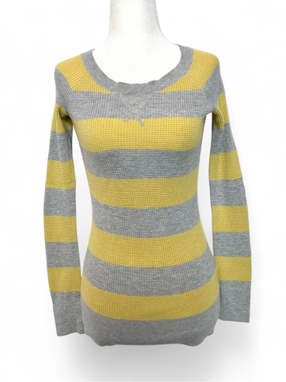 Y2K Striped Henley